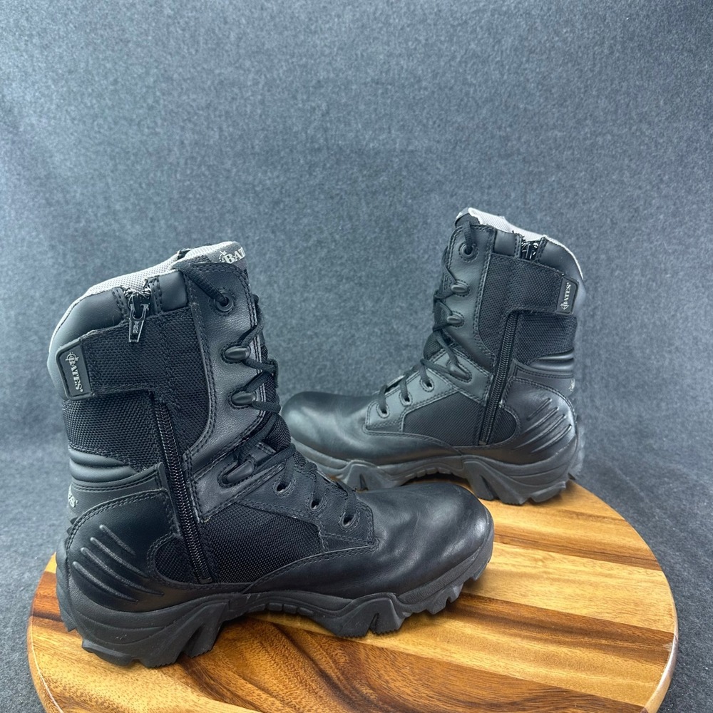 Bates Mens GX-8 Gore-Tex Waterproof Side Zip Tactical Boots Black E02268 Size 7 - Picture 8 of 10
